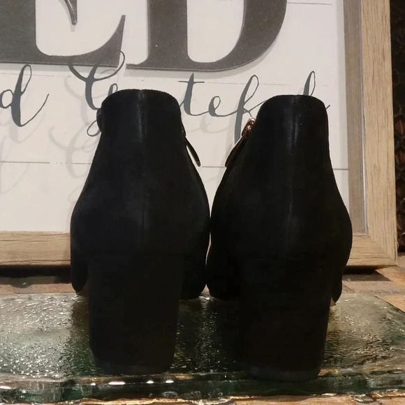 Steven by Steve Madden Bergen Black Suede Boot, Bootie Wmn Sz 9 5 - Picture 2 of 12